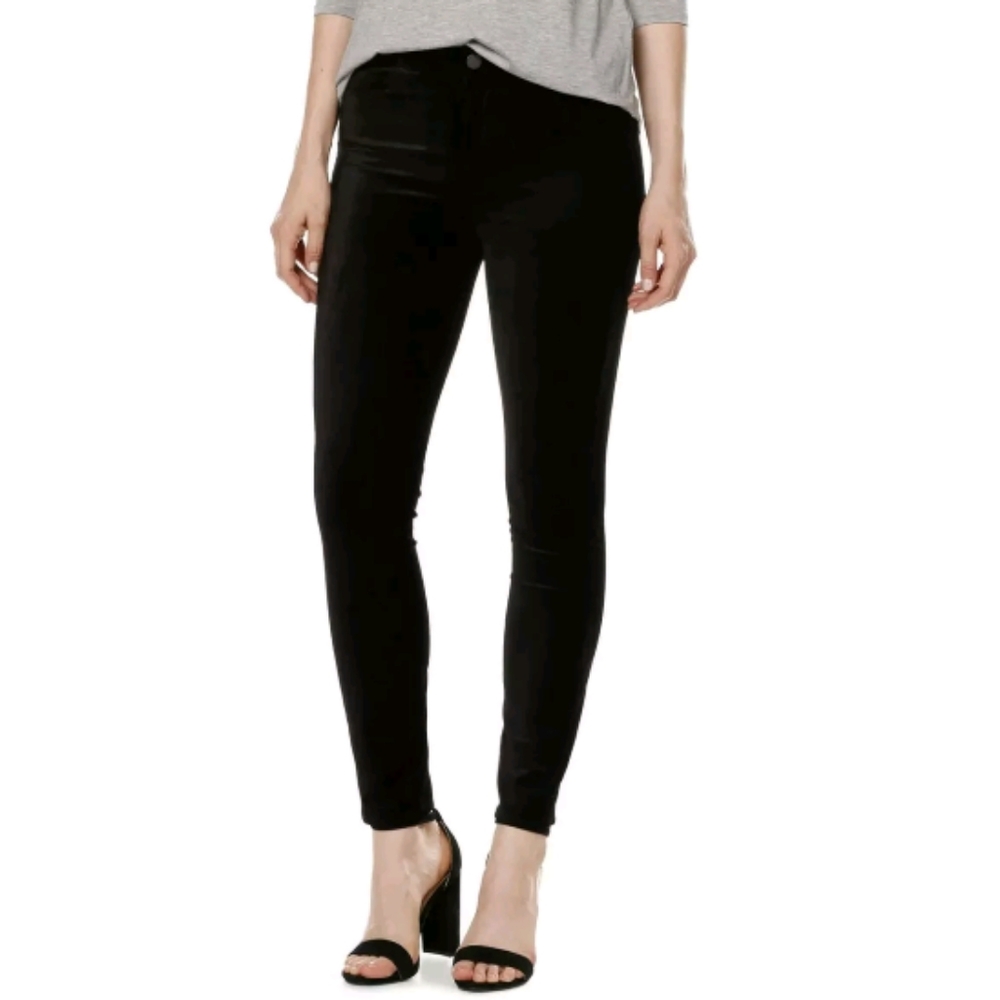 NWT PAIGE Hoxton Cotton Blend Velvet Ankle f10